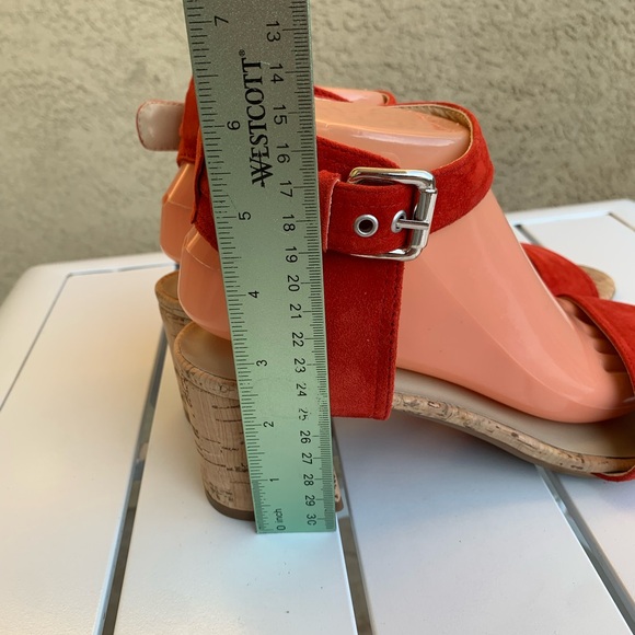 New The Flexx Vera Pelle red suede sandals size 42 - Picture 7 of 13